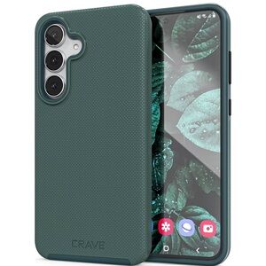 Crave Compatible with Samsung Galaxy S25 FE Case, Shockproof Protection